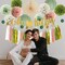 Green Pink Gold Baby Shower Decorations(Sage Green, Dusty Pink, Olive Green)